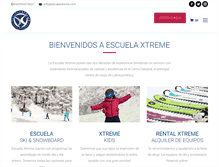 Tablet Screenshot of escuelaxtreme.com